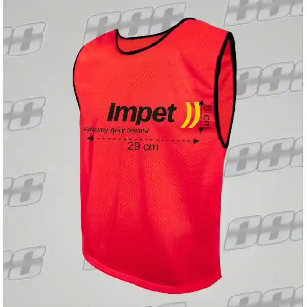 Sports bibs - red