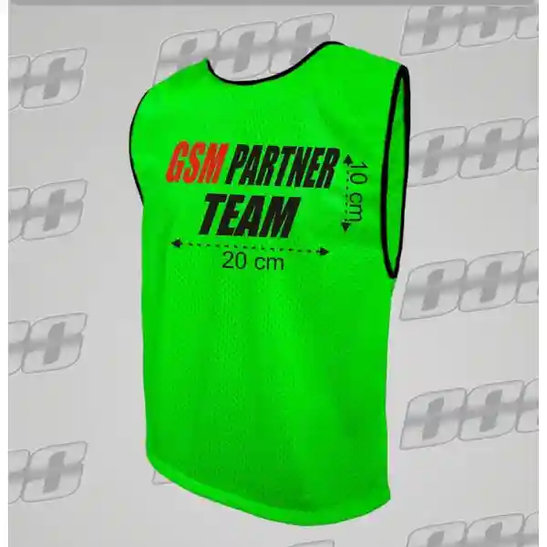 Sports bibs - green