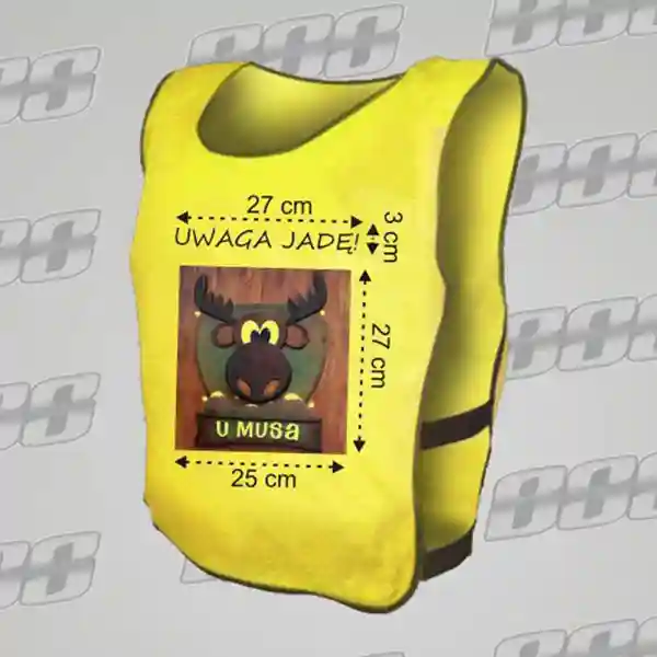 Sports bibs - yellow
